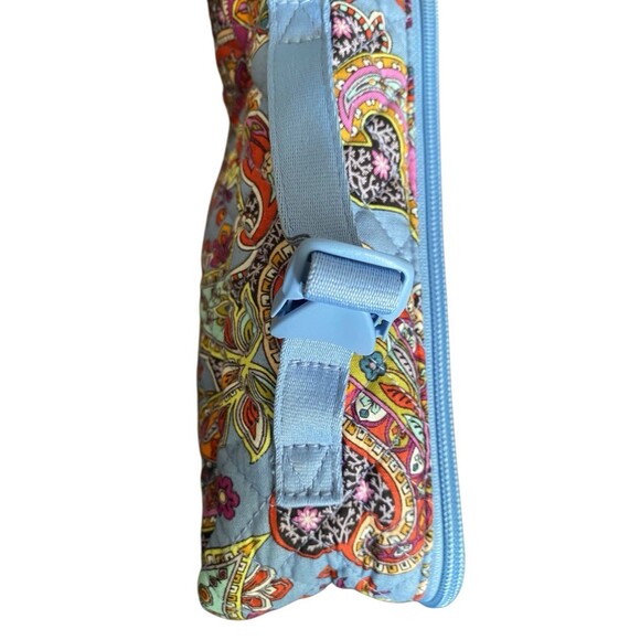 Vera Bradley Cotton LAY FLAT LUNCH BOX  Insulated Tote in "Provence Paisley" - Picture 5 of 6